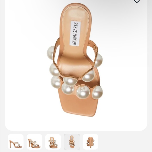 Steve Madden Jovanni Heel Tan sandals - Picture 4 of 5